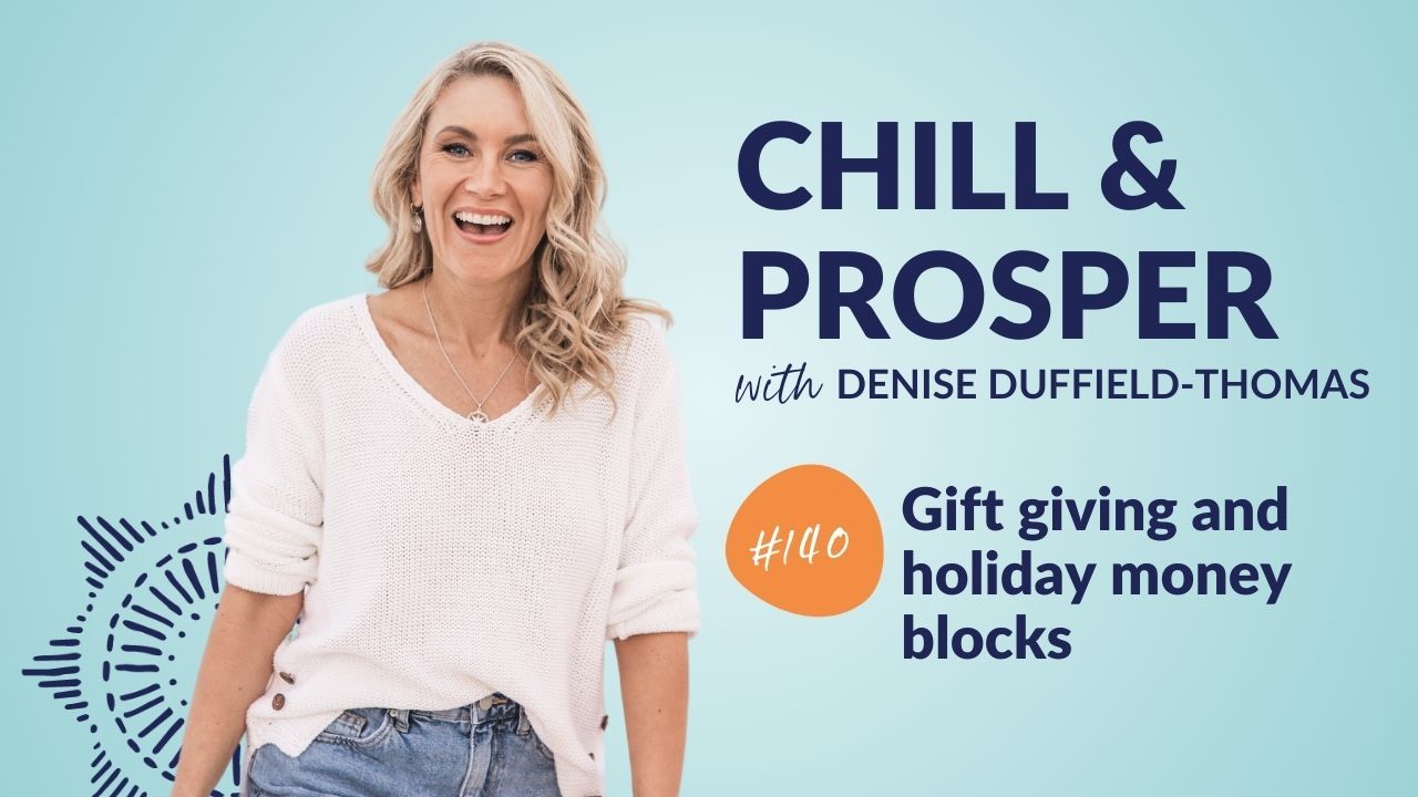 Gift giving and holiday money blocks