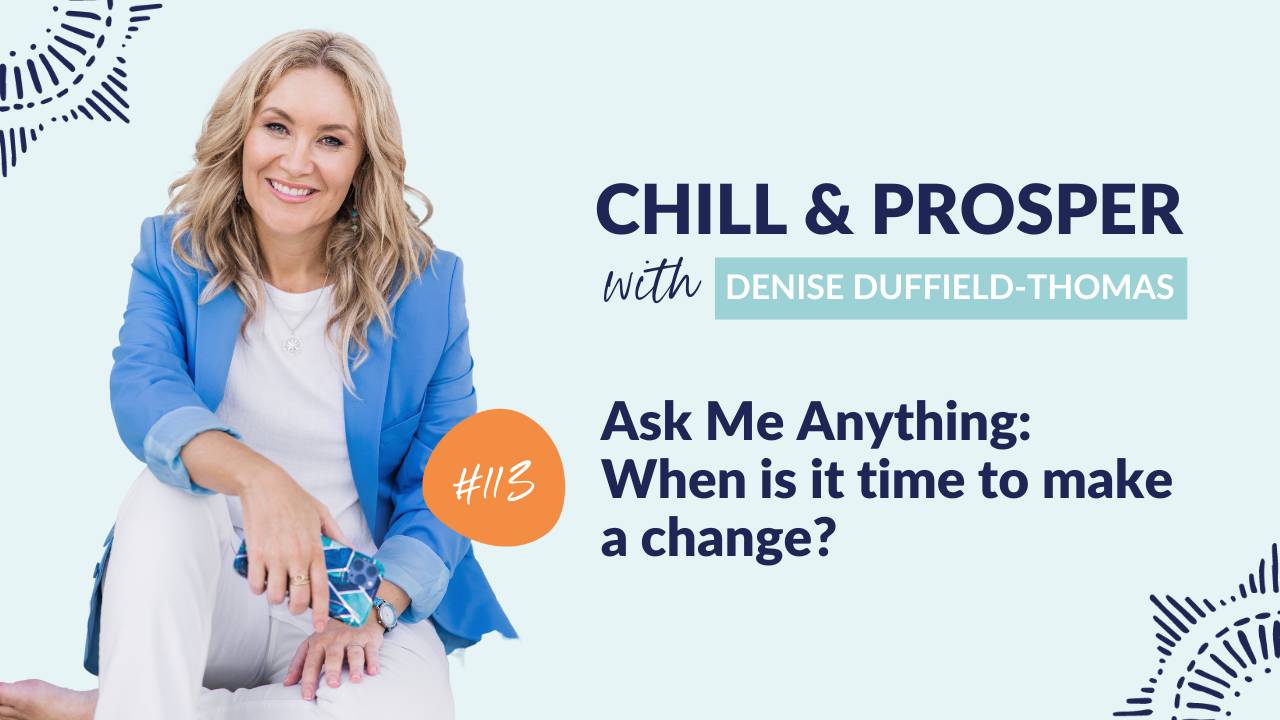 Ask Me Anything: When is it time to make a change? 