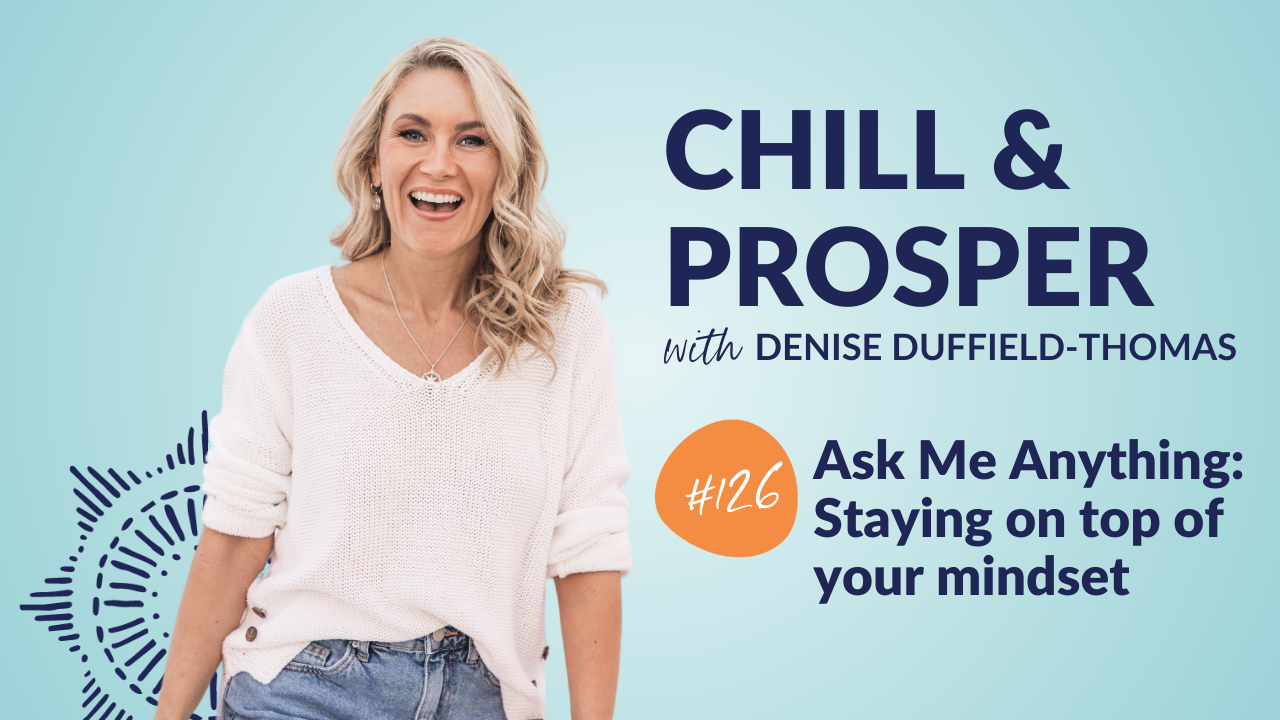 Staying on top of your mindset