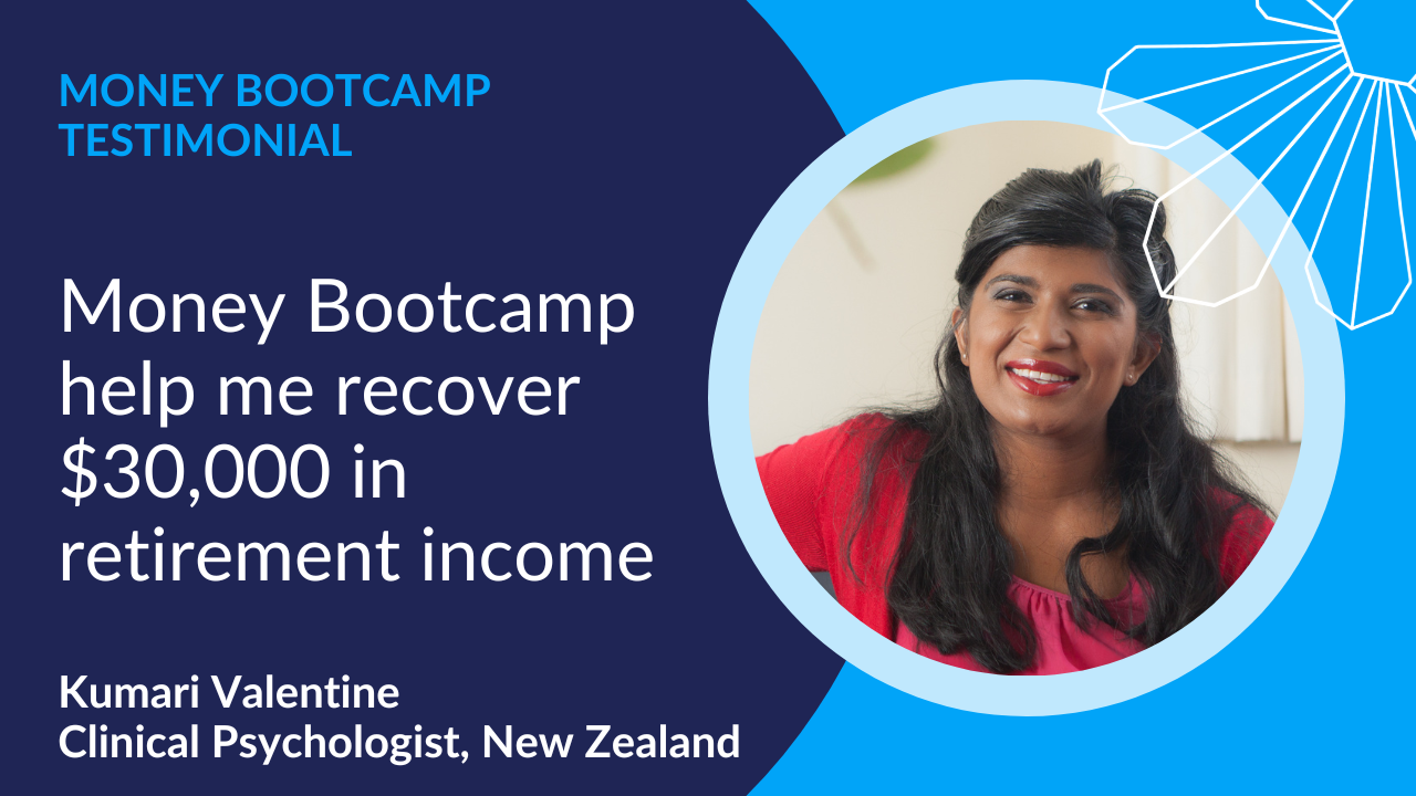 Money Bootcamp help me recover $30,000 in retirement income 