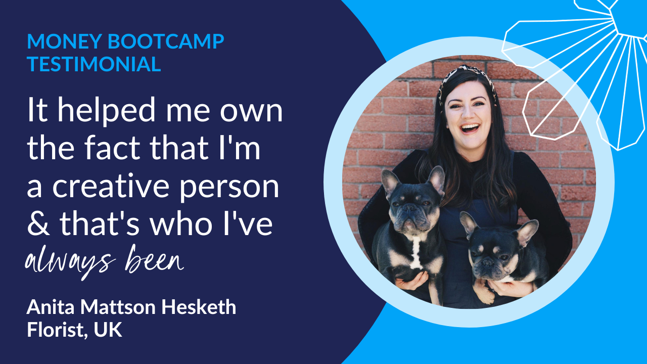 Bootcamp really helped me own the fact that I am a creative person and that's who I've always been